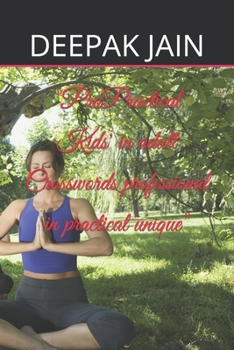 Paperback "ProPractical Kids' in adult Crosswords professional in practical unique" Book