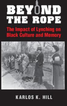Beyond the Rope: The Impact of Lynching on Black Culture and Memory - Book  of the Cambridge Studies on the American South
