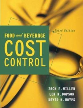 Hardcover Food and Beverage Cost Control Book