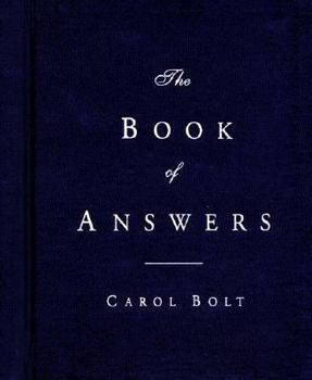 Hardcover The Book of Answers Book