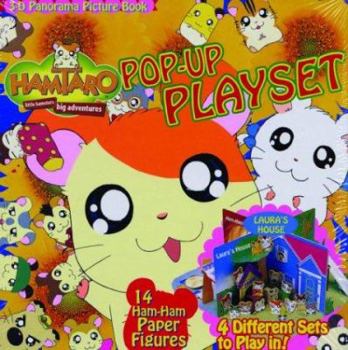 Paperback Hamtaro Pop-Up Playset Book