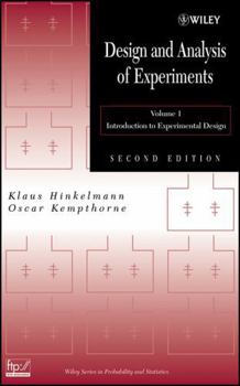 Hardcover Design and Analysis of Experiments, Volume 1: Introduction to Experimental Design Book