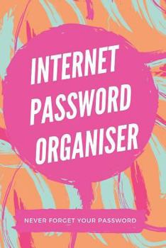 Paperback Internet Password Organiser Book