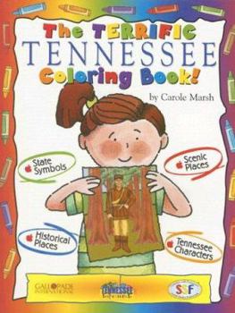 Paperback The Terrific Tennessee Coloring Book! Book