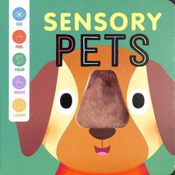 Board book Sensory Pets Book