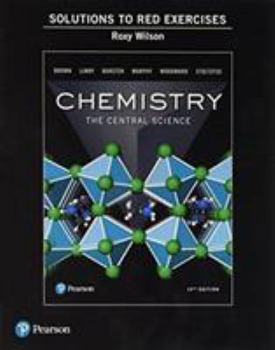 Paperback Student Solutions Manual (Red Exercises) for Chemistry: The Central Science Book