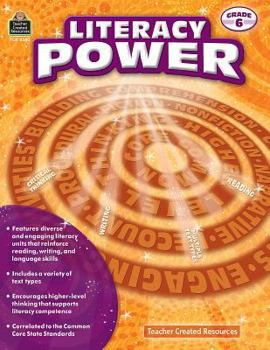 Paperback Literacy Power (Gr. 6) Book