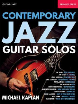 Paperback Contemporary Jazz Guitar Solos Book