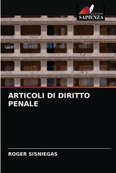 Paperback Articoli Di Diritto Penale [Italian] Book