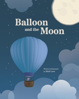 Paperback Balloon and the Moon [Large Print] Book