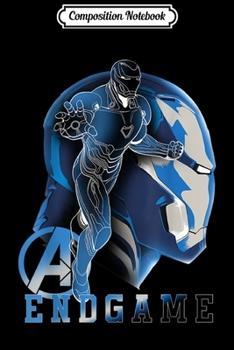 Composition Notebook: Avengers Endgame Iron Man Silhouette Poster Graphic  Journal/Notebook Blank Lined Ruled 6x9 100 Pages