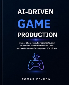 Paperback AI-Driven Game Production: Master Characters, Environments, and Animations with Generative AI Tools and Modern Game Development Workflows Book