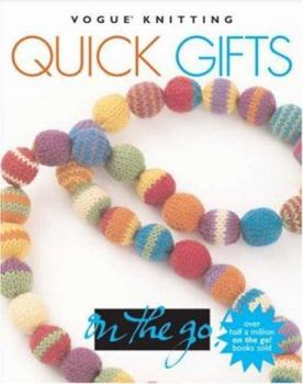 Hardcover Vogue Knitting Quick Gifts Book