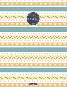 ZMUDACE Notizbuch Kariert: in DIN A4 Softcover - "ZK180 Kindermuster" -156 leere karierte Seiten mit pers�nlichem Register + Seitenzahlen - Matheheft, Rechenheft, Schulheft, Ingenieurwissenschaften, S