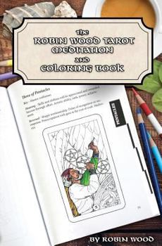 Paperback Robin Wood Tarot Coloring Book