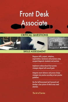 Paperback Front Desk Associate Critical Questions Skills Assessment Book