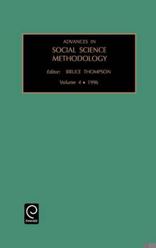 Hardcover Advances in Social Science Methodology Book