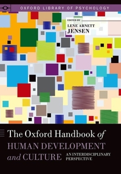Hardcover The Oxford Handbook of Human Development and Culture Book