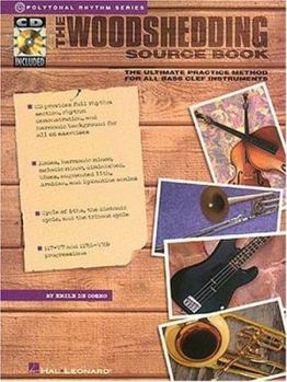 Paperback The Woodshedding Source Book: The Ultimate Practice Manual - Bass Clef Instruments Book