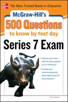 Paperback McGraw-Hill's 500 Series 7 Exam Questions Book