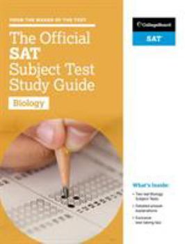 Paperback The Official SAT Subject Test in Biology Sudy Guide Book