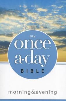 NIV, Once-A-Day Morning and Evening Bible, Paperback - Book  of the Once-A-Day Bibles and Devotions from Zondervan