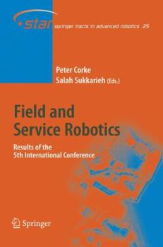 Hardcover Field and Service Robotics: Results of the 5th International Conference Book