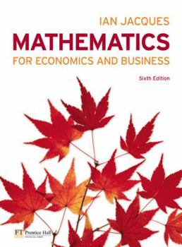 Paperback Mathematics for Economics and Business Book