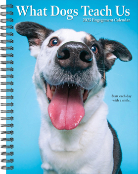 Calendar What Dogs Teach Us 2025 6.5 X 8.5 Engagement Calendar Book