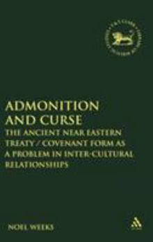 Hardcover Admonition and Curse Book