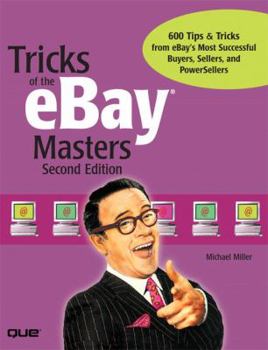 Paperback Tricks of the Ebay Masters Book