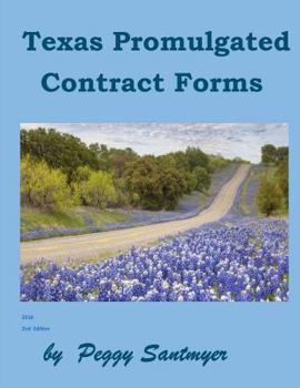 Paperback Texas Promulgated Contract Forms Book