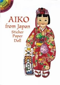 Paperback Aiko from Japan Sticker Paper Doll Book