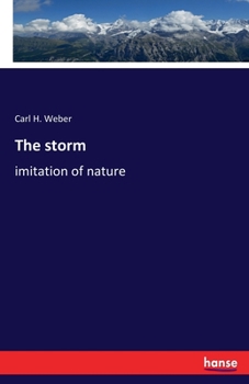 Paperback The storm: imitation of nature Book