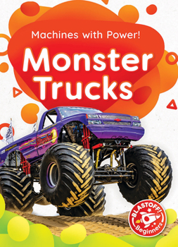 Library Binding Monster Trucks Book