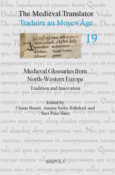 Paperback Medieval Glossaries from North-Western Europe: Tradition and Innovation Book