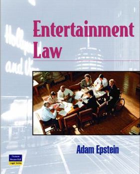 Paperback Entertainment Law Book