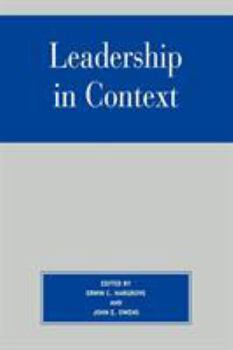 Paperback Leadership in Context Book