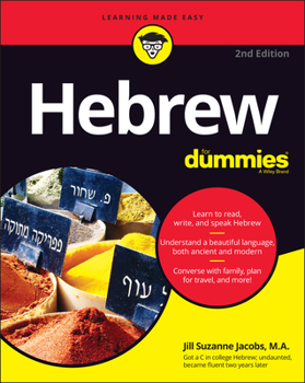 Paperback Hebrew for Dummies Book