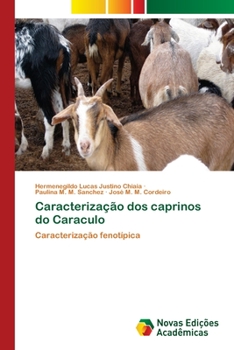 Paperback Caracterização dos caprinos do Caraculo [Portuguese] Book