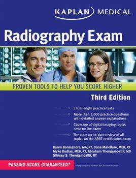 Paperback Kaplan Medical Radiography Exam Book