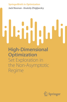 Paperback High-Dimensional Optimization: Set Exploration in the Non-Asymptotic Regime Book