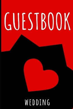 Guestbook : Wedding - Red