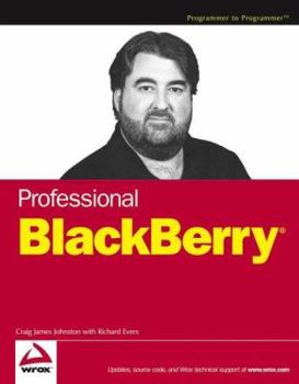 Paperback Professional Blackberry Book