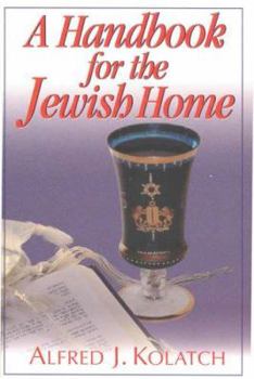 Hardcover A Handbook for the Jewish Home Book