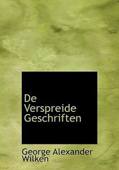 Hardcover de Verspreide Geschriften Book