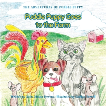 Paperback Puddle Puppy Goes to the Farm Book