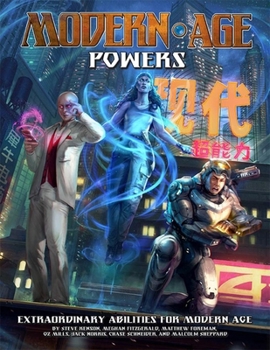 Paperback Modern Age Powers: Extraordinary Abilities for the Modern Age RPG Book