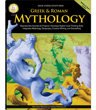 Paperback Greek & Roman Mythology, Grades 6 - 12 Book