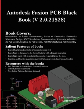 Paperback Autodesk Fusion PCB Black Book (2.0.21528): Feb. 2025 Book